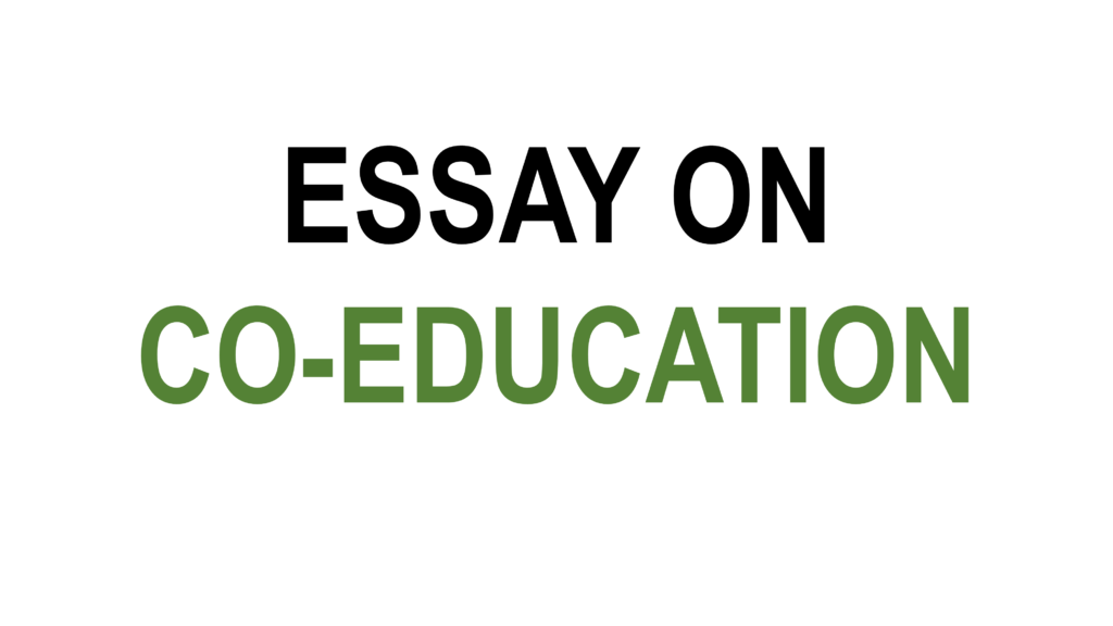 short essay on co education in pakistan