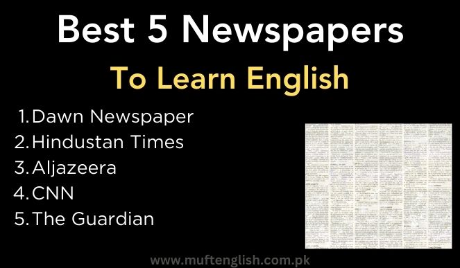 5 English Newspapers for Learning English