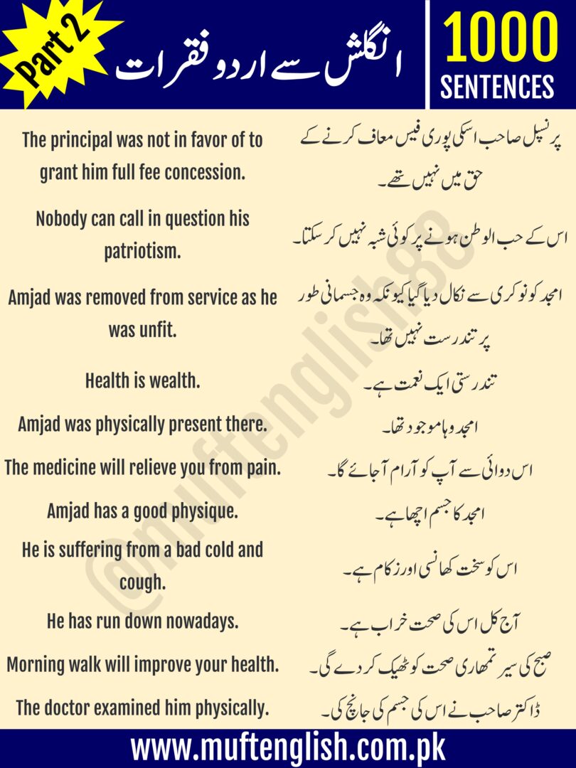 main kitab padhta hun english mein sentence