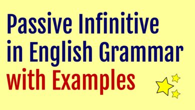 Passive Infinitive in English Grammar with Examples