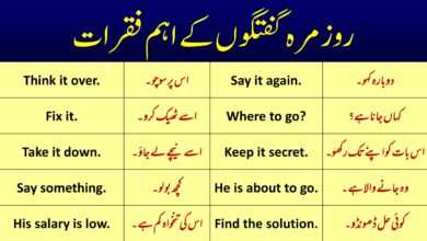 75 Urdu To English Conversation Sentences For Daily Use